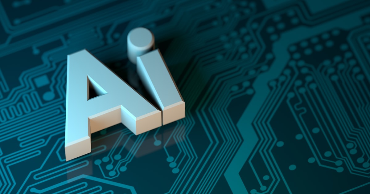 the letter a is placed on top of a circuit board