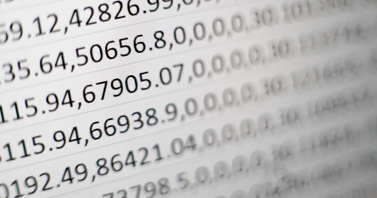 white printing paper with numbers