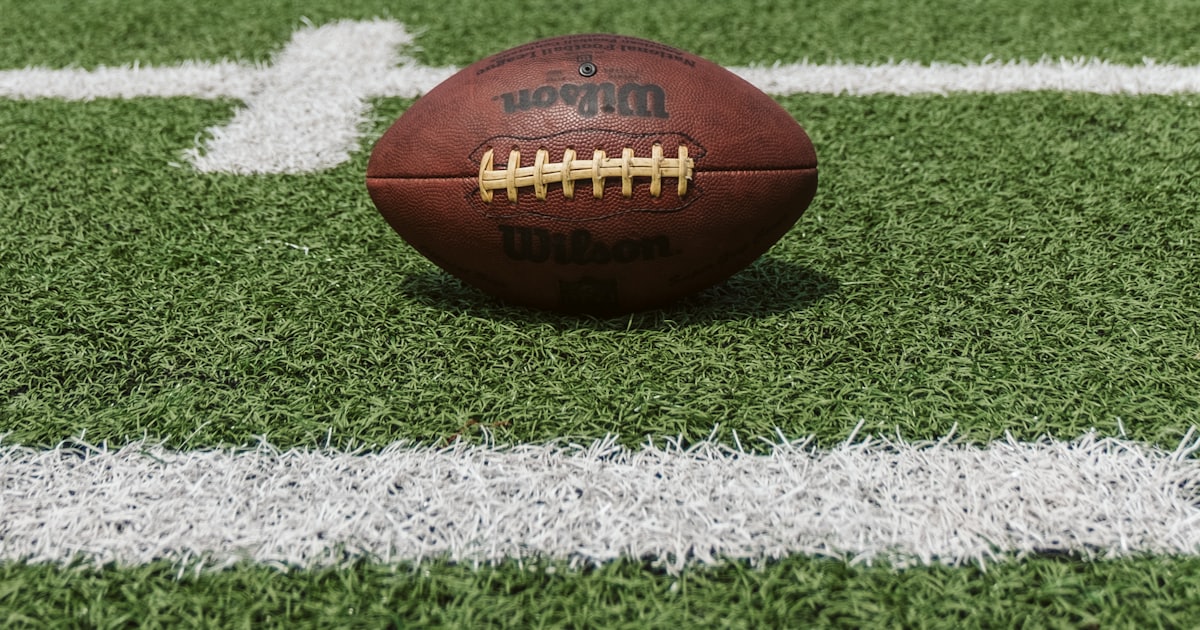 brown and black Wilson football